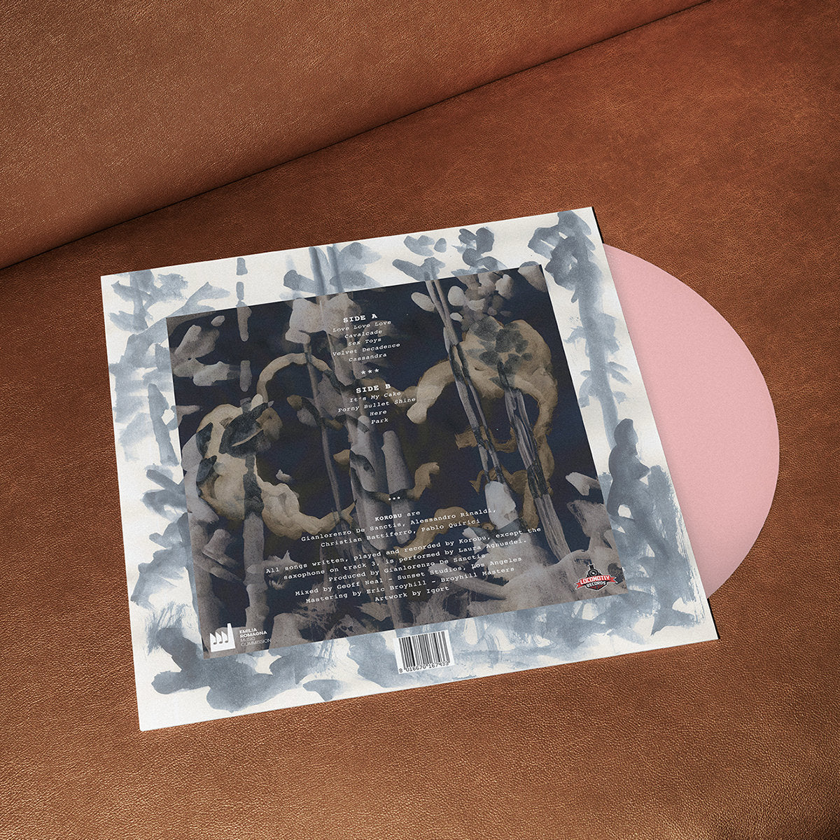 Korobu - K for Key LP (180gr pink vinyl)