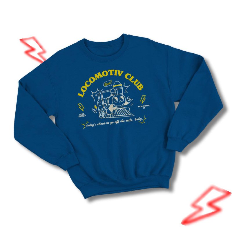 *LIMITED EDITION* - SWEATSHIRT - BLU ROYAL